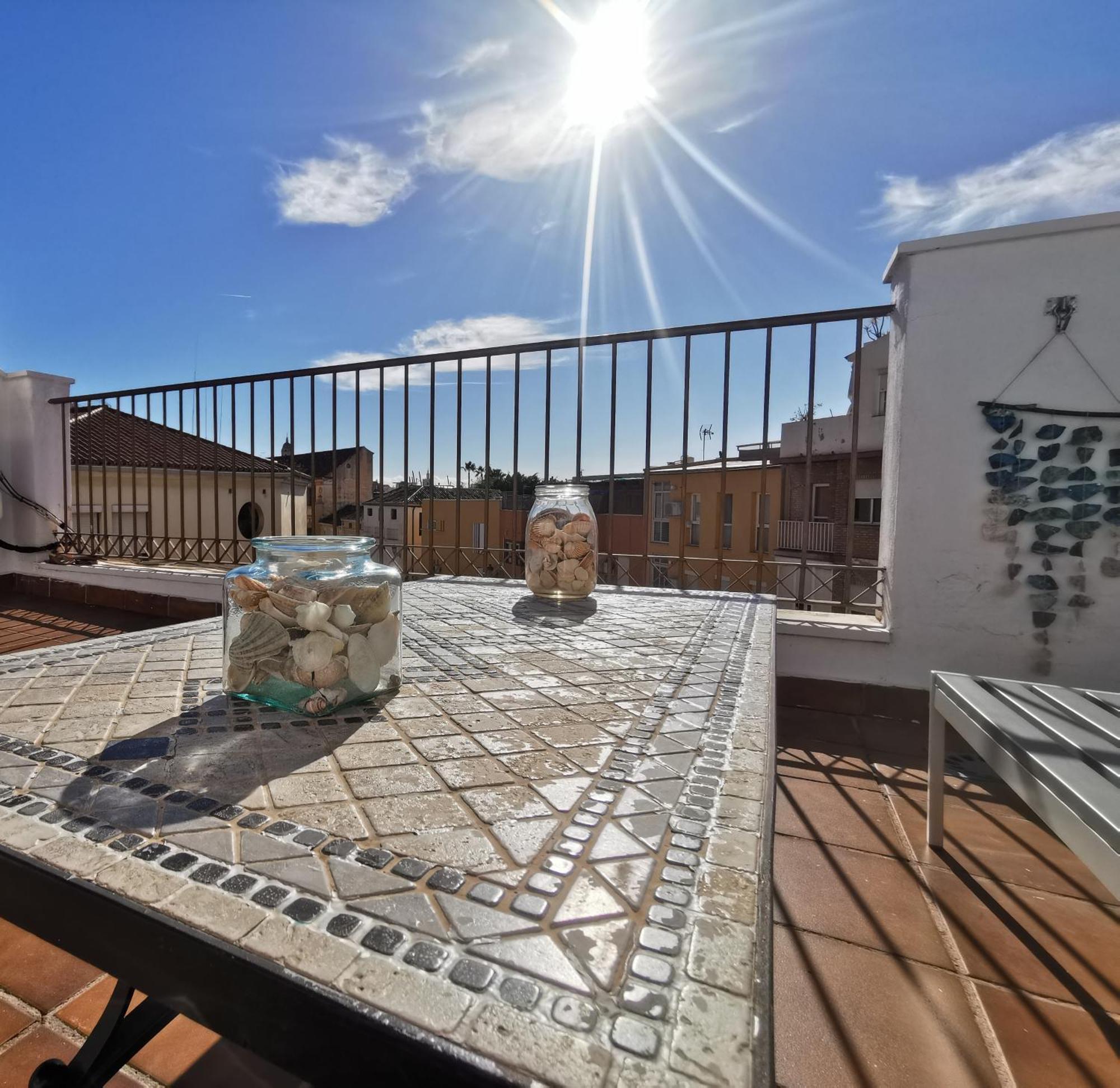 Atico Con Vistas Centro Historico / Terraza 40 M Apartamento Málaga Exterior foto